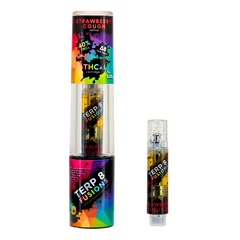 1-Gram Strawberry Cough THCA + D8 Live Resin Cartridge