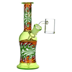 Pulsar Being Here Mini Dab Rig | 6.75" | 14mm F - Discreet Smoker