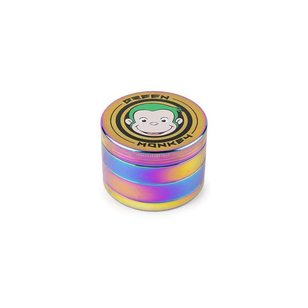 Green Monkey Grinder - Capuchin 4pc - 63mm - Discreet Smoker