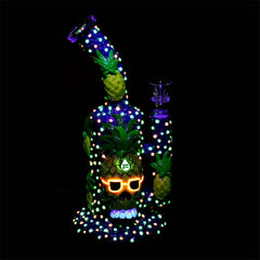 Pulsar Chill Pineapple Water Pipe - 9.5" / 14mm F - Discreet Smoker