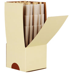 RAW Backrolled Organic Hemp Cones | King Size | 75ct - Discreet Smoker