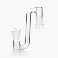 14mm Female to Female Glass Adapter 2Pcs