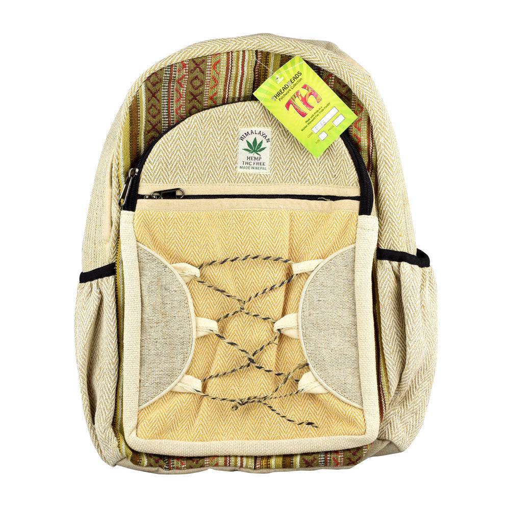 ThreadHeads Himalayan Hemp Laced Front Backpack - Discreet Smoker