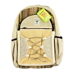ThreadHeads Himalayan Hemp Laced Front Backpack - Discreet Smoker