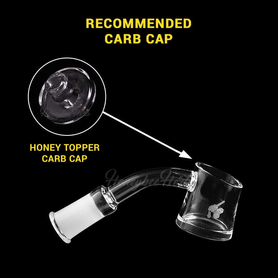 FAT BOTTOM QUARTZ BANGER - 45° DEGREE | YL - Discreet Smoker