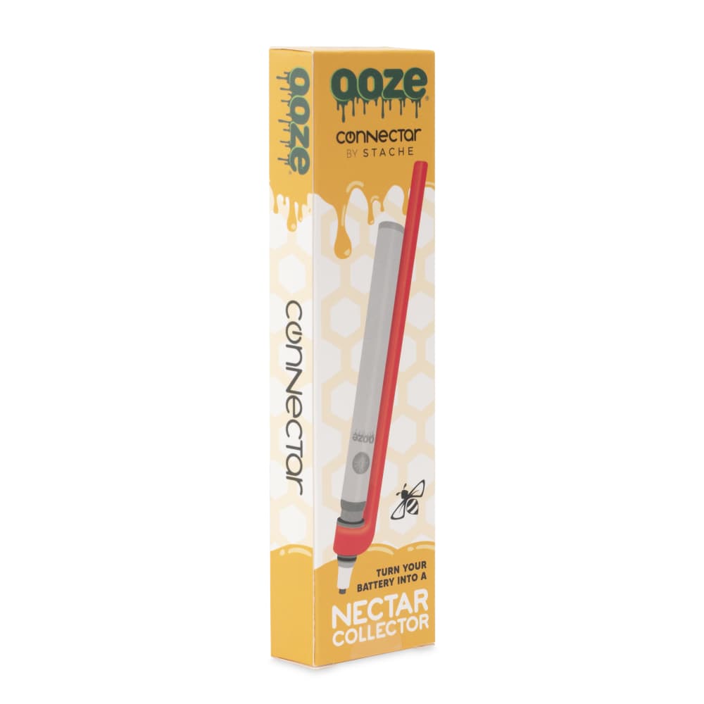 Ooze x Stache ConNectar - 510 Thread Dab Straw Vape Pen Attachment - Discreet Smoker