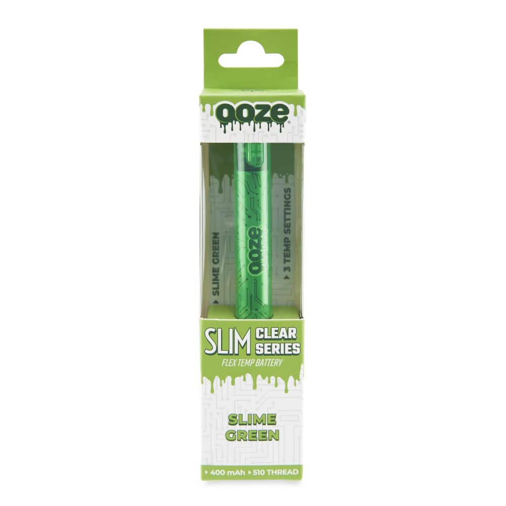 Slim Clear Series Transparent 510 Vape Battery - Discreet Smoker
