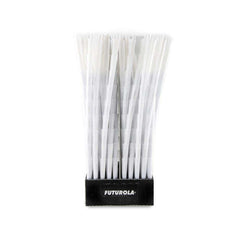Futurola Cones - 1 1/4 - Classic White - Non-Printed Tip - 900ct - Discreet Smoker