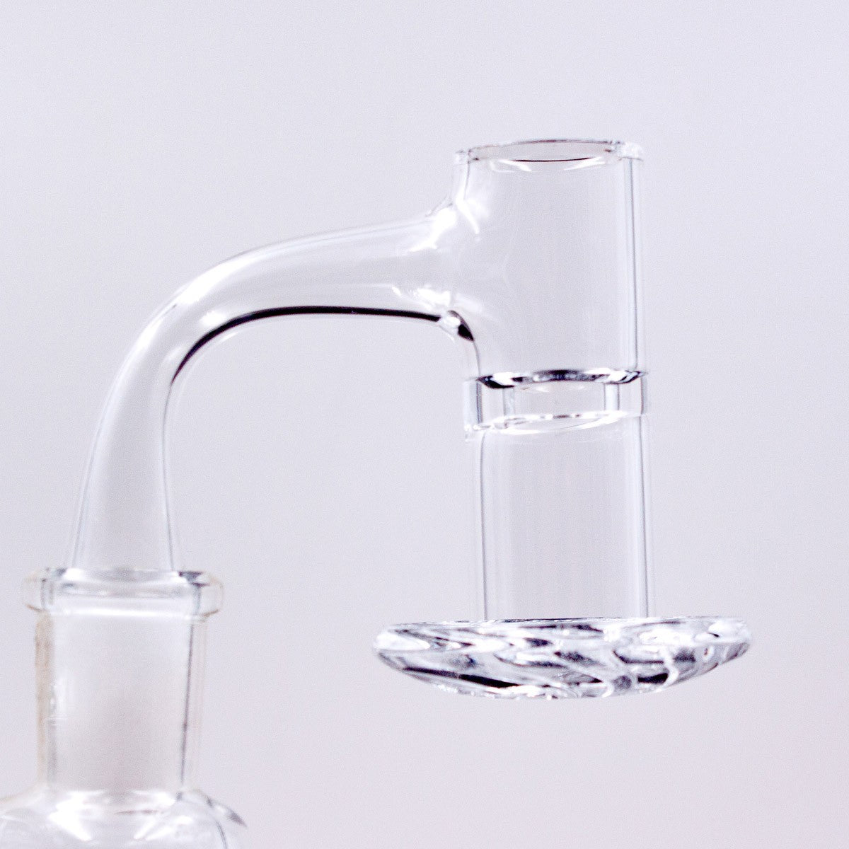 Full Weld Straight Blender Slurper Quartz Banger - Discreet Smoker