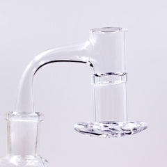 Full Weld Straight Blender Slurper Quartz Banger - Discreet Smoker