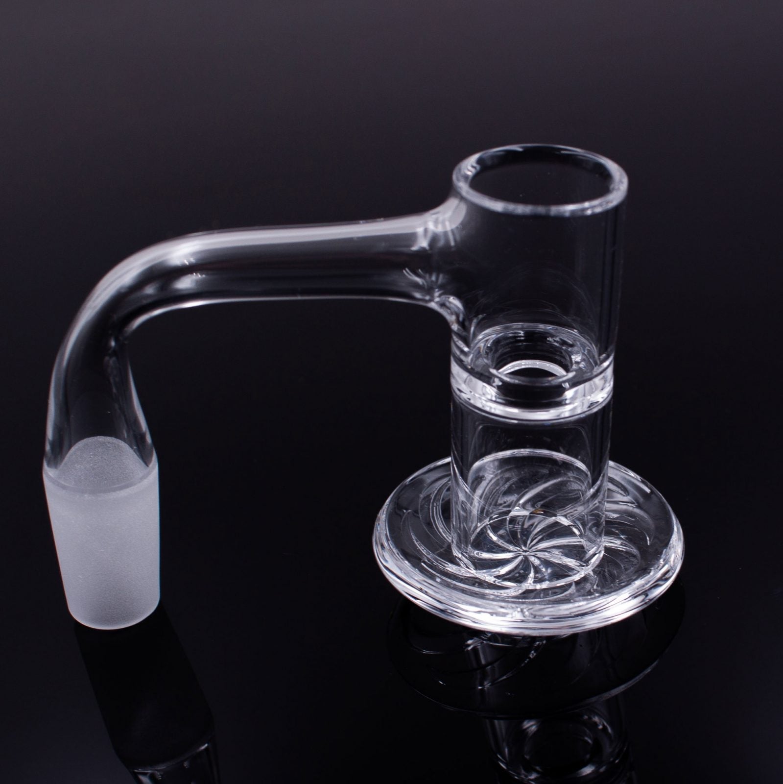 Full Weld Straight Blender Slurper Quartz Banger - Discreet Smoker