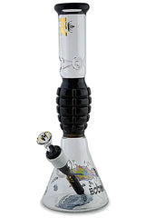 MK Glass Grenade Water Pipe - Discreet Smoker