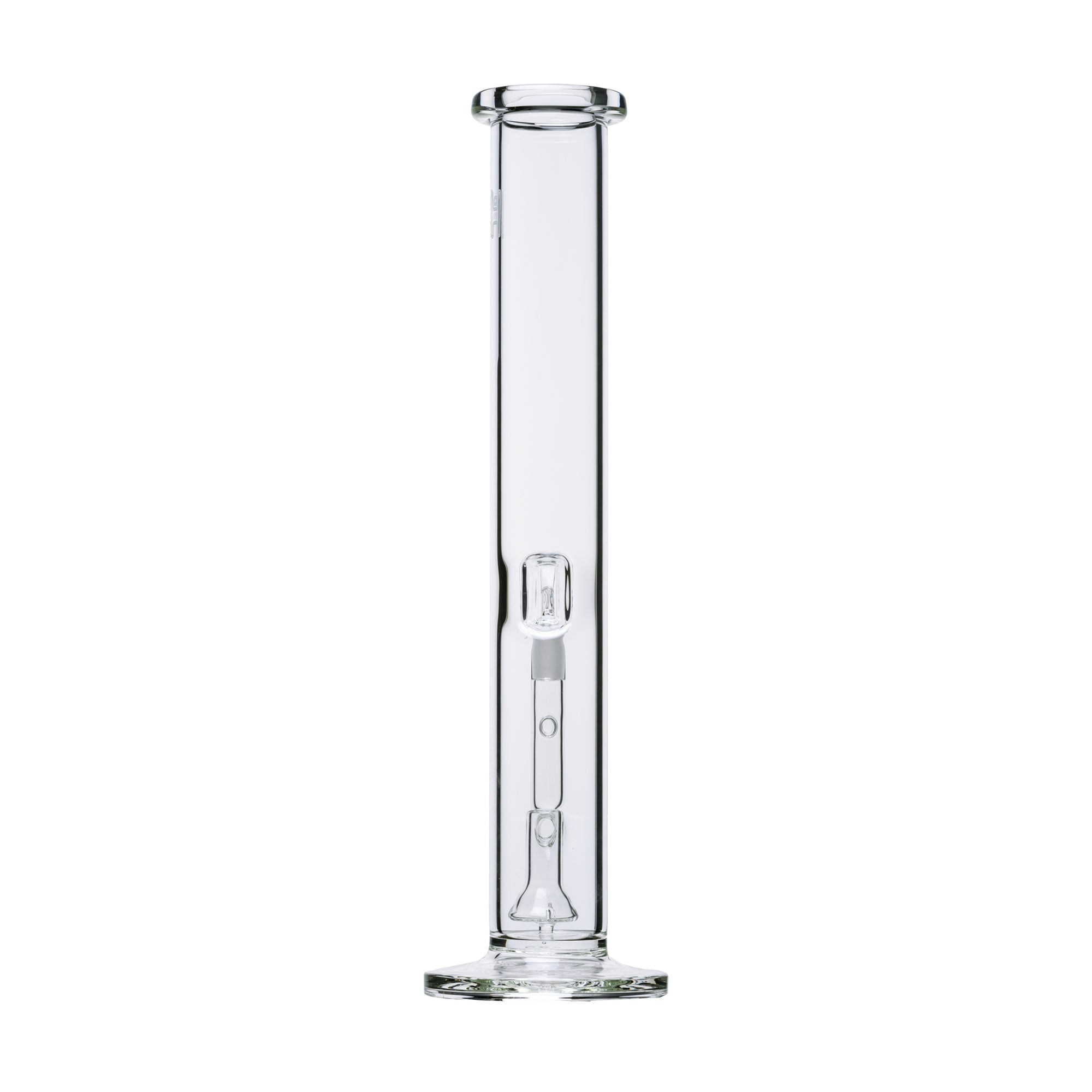 Human Grade 15" Tube Glass Water Pipe - Discreet Smoker