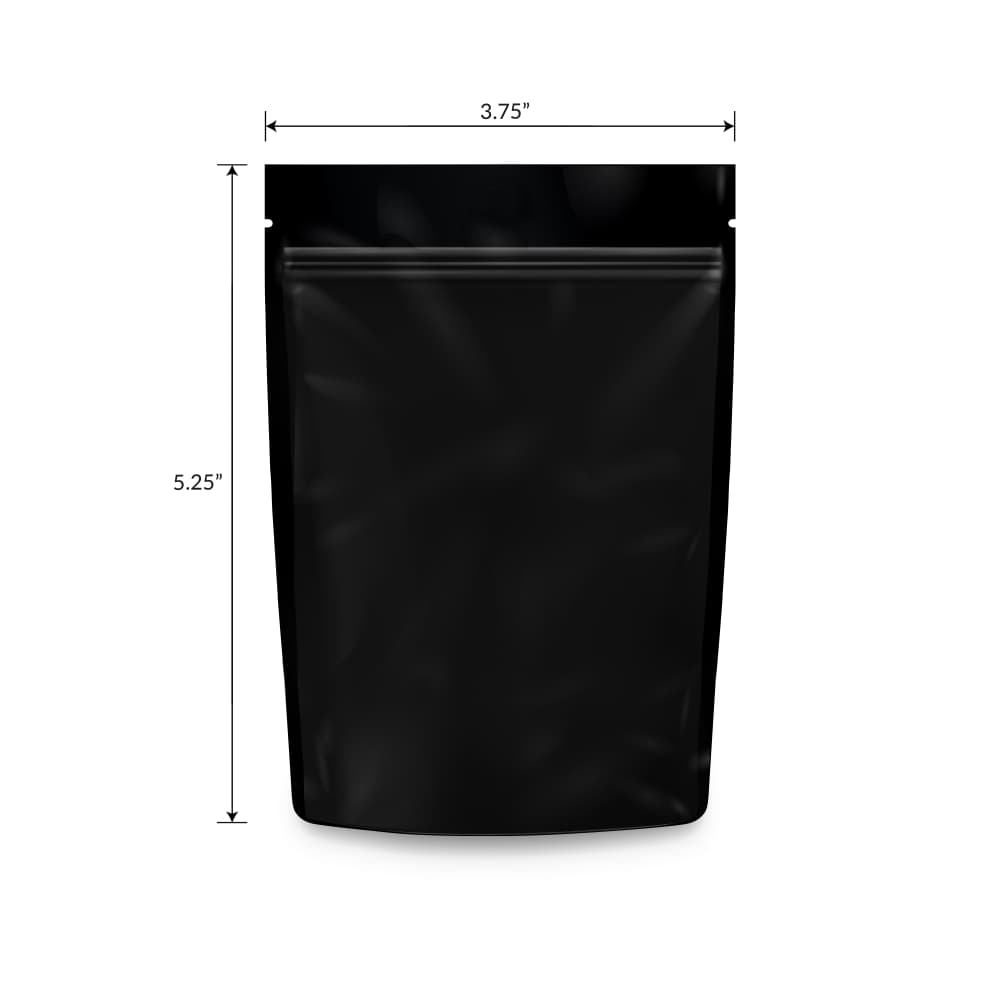 Loud Lock 1/8 Ounce Mylar Smell Proof Vacuum Seal Bags - 1,000 Count - Discreet Smoker
