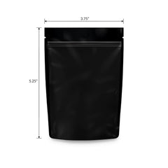 Loud Lock 1/8 Ounce Mylar Smell Proof Vacuum Seal Bags - 1,000 Count - Discreet Smoker