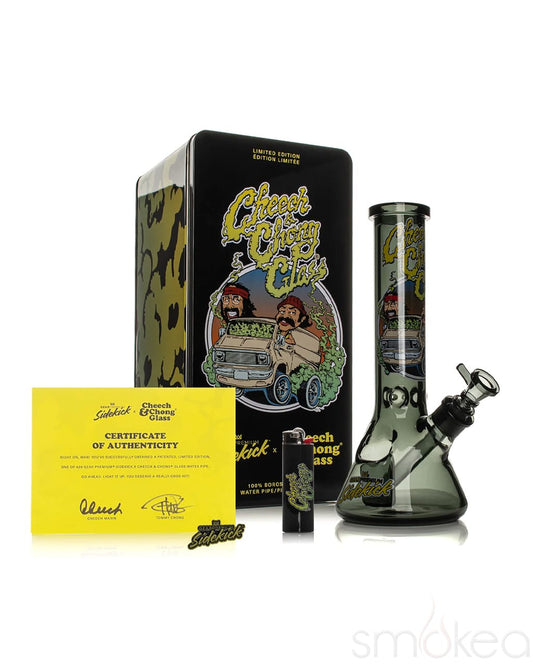 GEAR Premium x Cheech & Chong 12" 7mm Limited Edition Van Sidekick Bong - Discreet Smoker