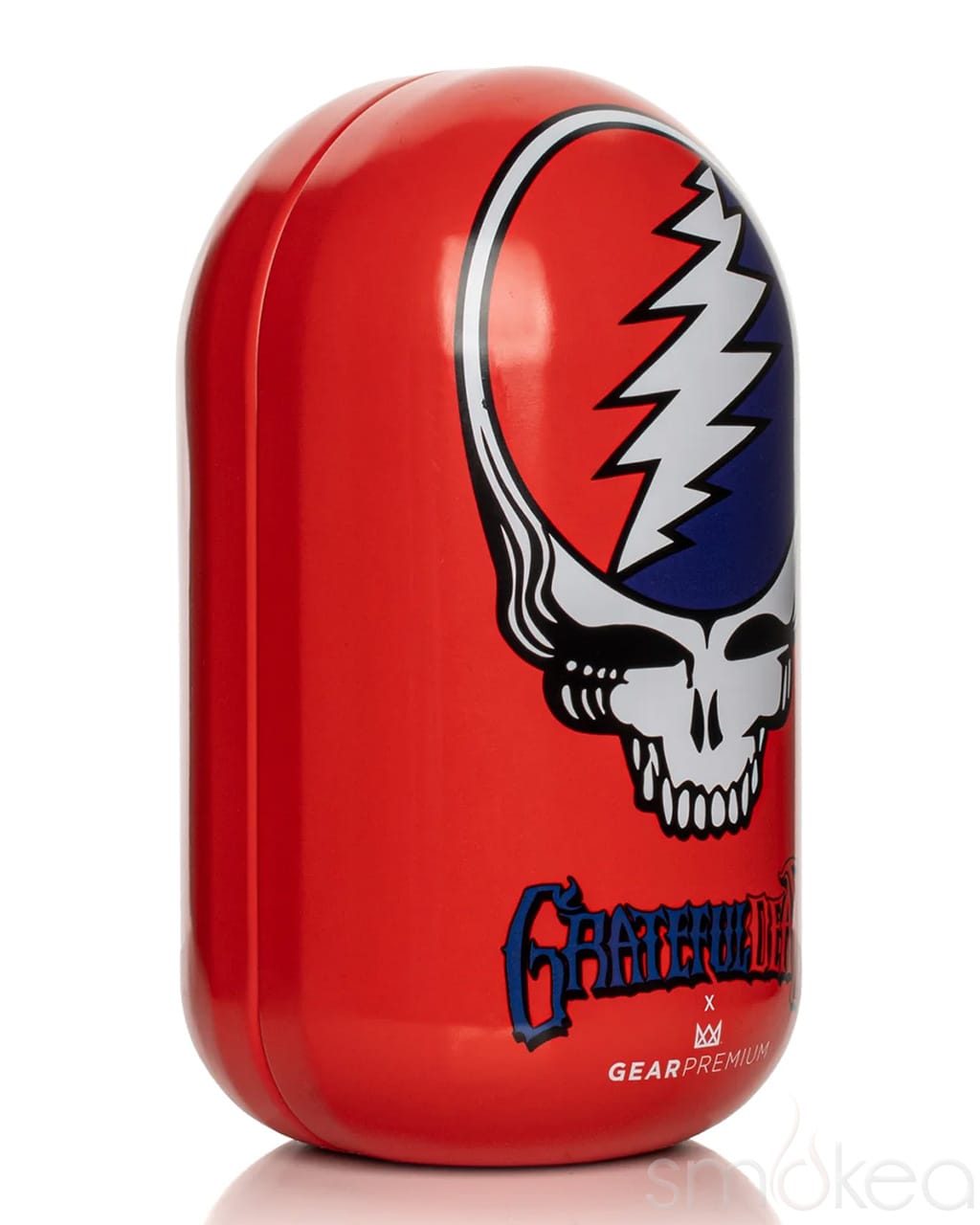 GEAR Premium x Grateful Dead 5.5" Steal Your Face Sherlock in Collectible Tin - Discreet Smoker
