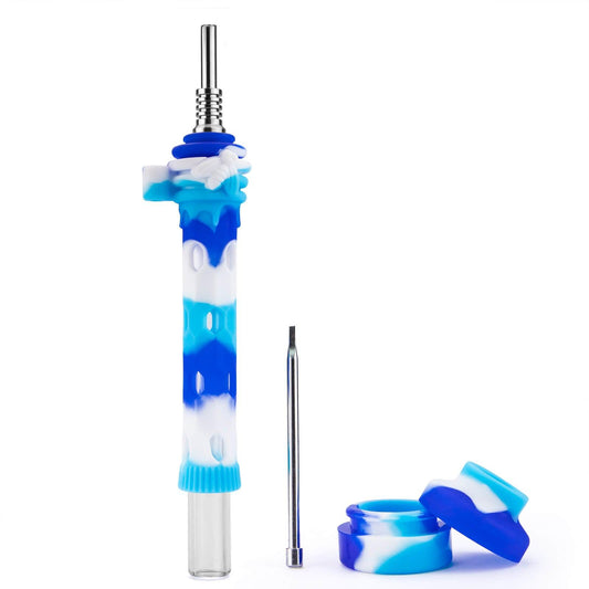 Glass Dab Straw Silicone Sleeve - Discreet Smoker