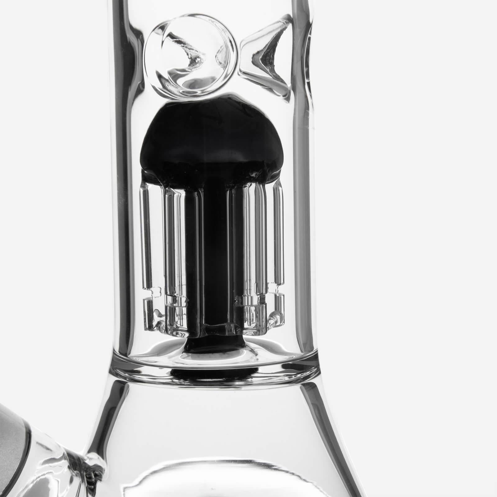 11-inch Glass Beaker Bong with Tree Perc - Discreet Smoker