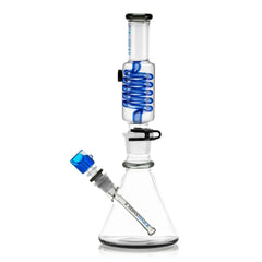 Glycerin Coil Beaker Bong 14″ - Discreet Smoker