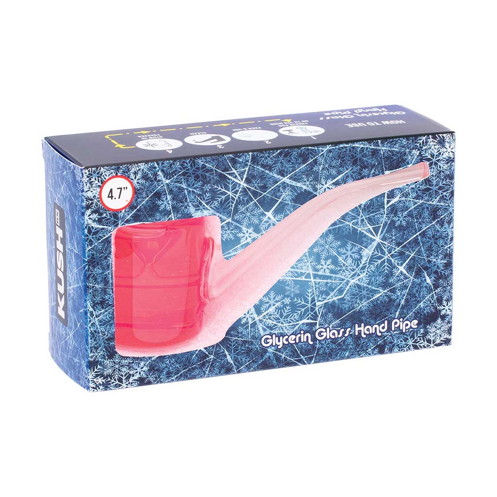 GLYCERIN SHERLOCK HAND PIPE - Discreet Smoker