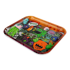 Ooze Rolling Tray - Metal - Large - Discreet Smoker