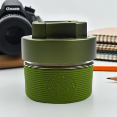 4 Piece Aluminum Herb Grinder | AITH v.I – OG - Discreet Smoker