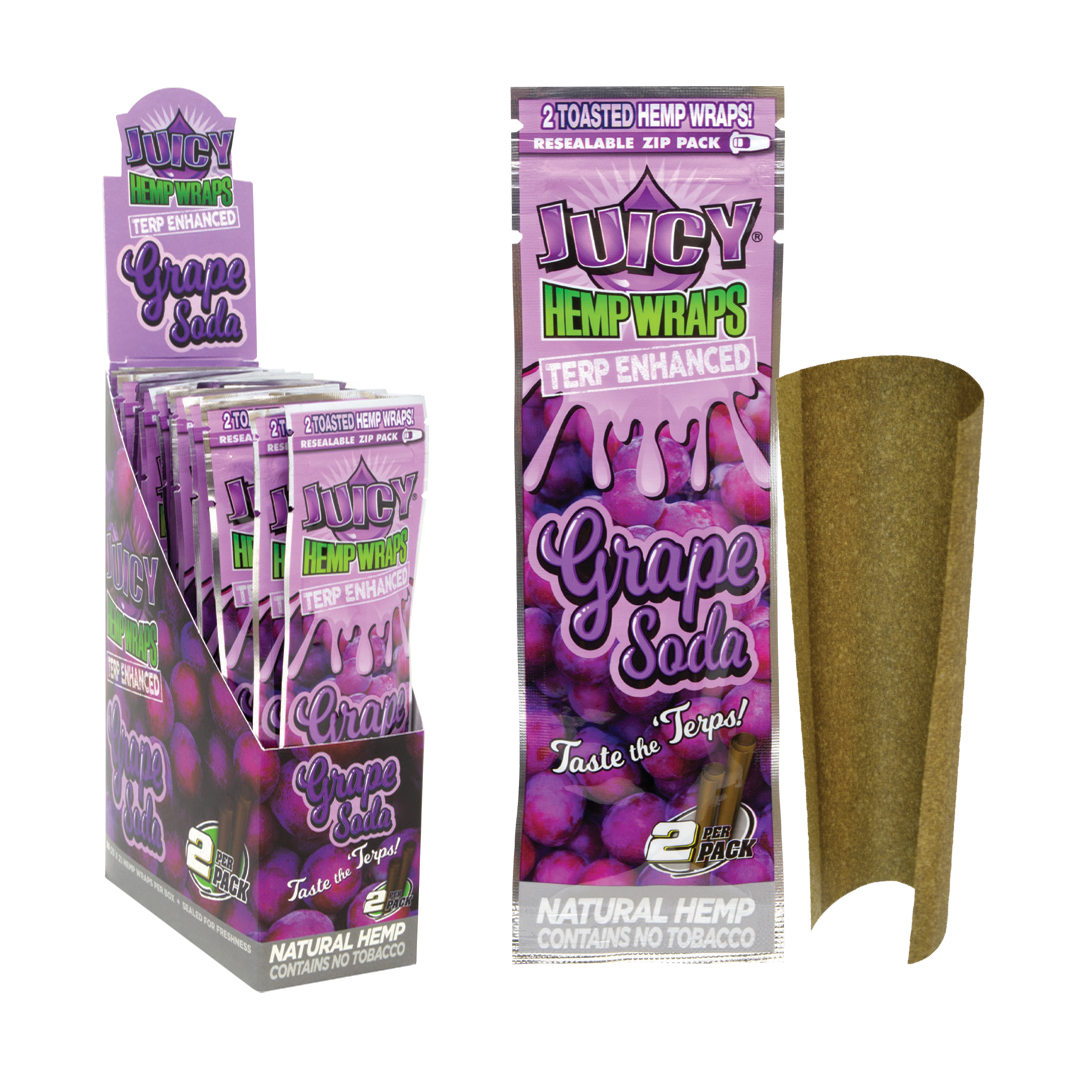 Juicy Jay's Terp Enhanced Wraps - Discreet Smoker