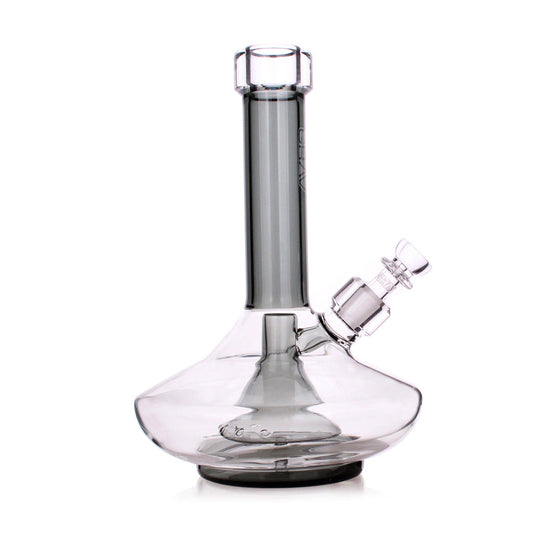 GRAV FISSION DOWNSTEM PERC SMALL WIDE BASE BONG - Discreet Smoker