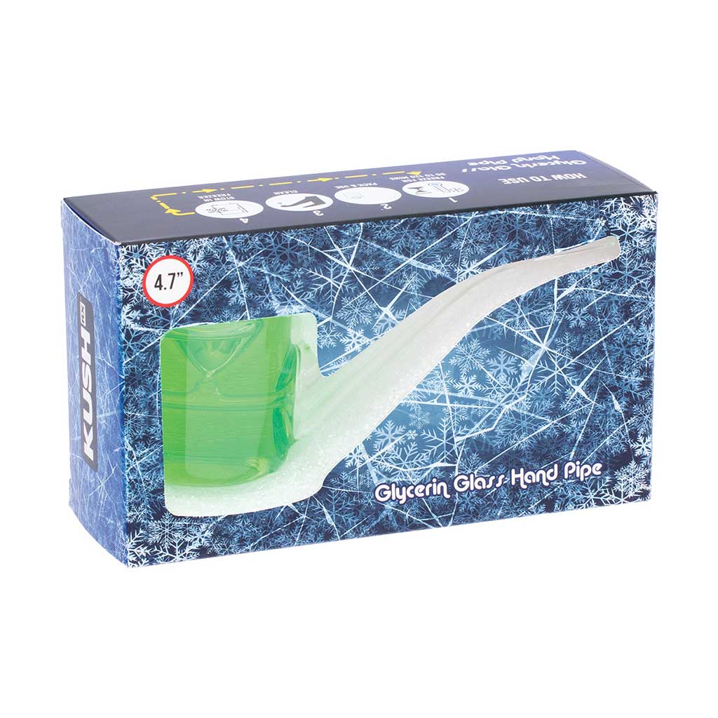 GLYCERIN SHERLOCK HAND PIPE - Discreet Smoker