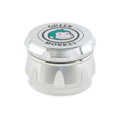 Green Monkey Grinder - Baboon Crown 4pc - 50mm - Discreet Smoker