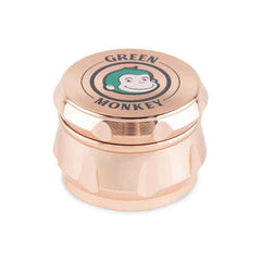 Green Monkey Grinder - Baboon Crown 4pc - 50mm - Discreet Smoker
