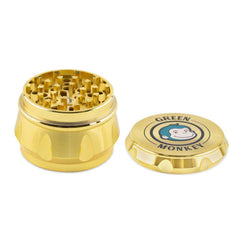 Green Monkey Grinder - Baboon Crown 4pc - 50mm - Discreet Smoker