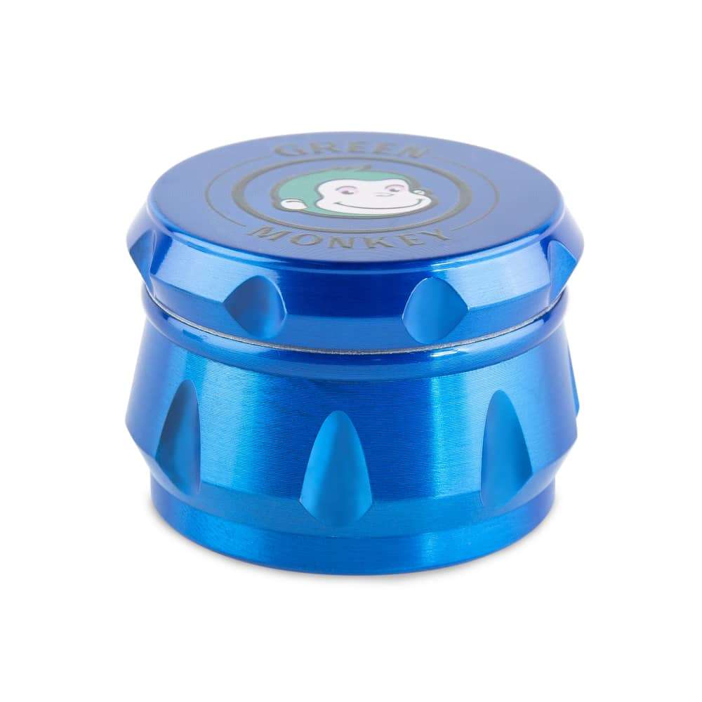Green Monkey Grinder - Baboon Crown 4pc - 50mm - Discreet Smoker