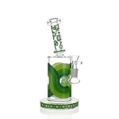 Retro Scientific Bong with Matrix Perc | Croia Glass - Discreet Smoker