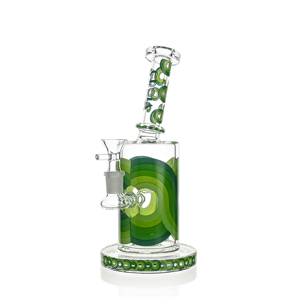 Retro Scientific Bong with Matrix Perc | Croia Glass - Discreet Smoker