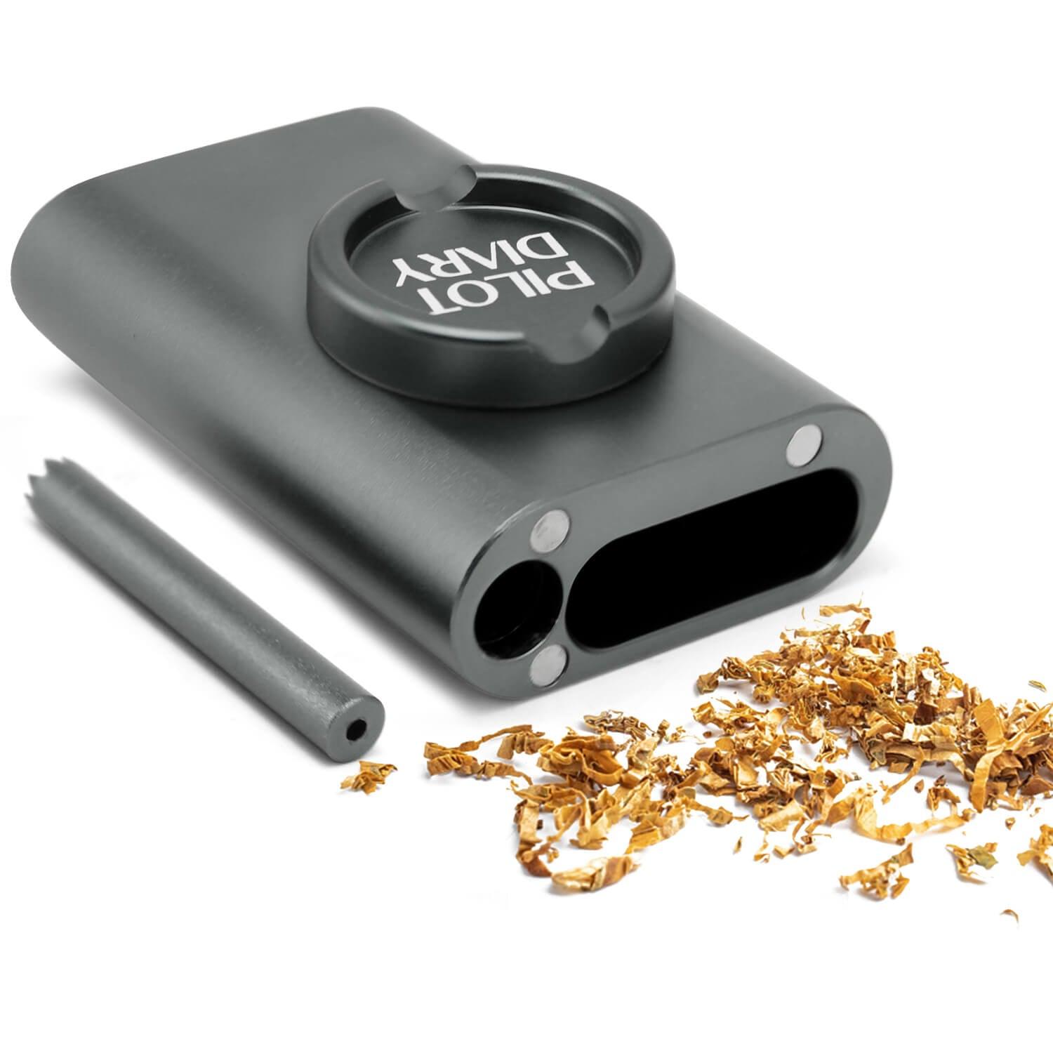One Hitter Dugout With Grinder - Discreet Smoker