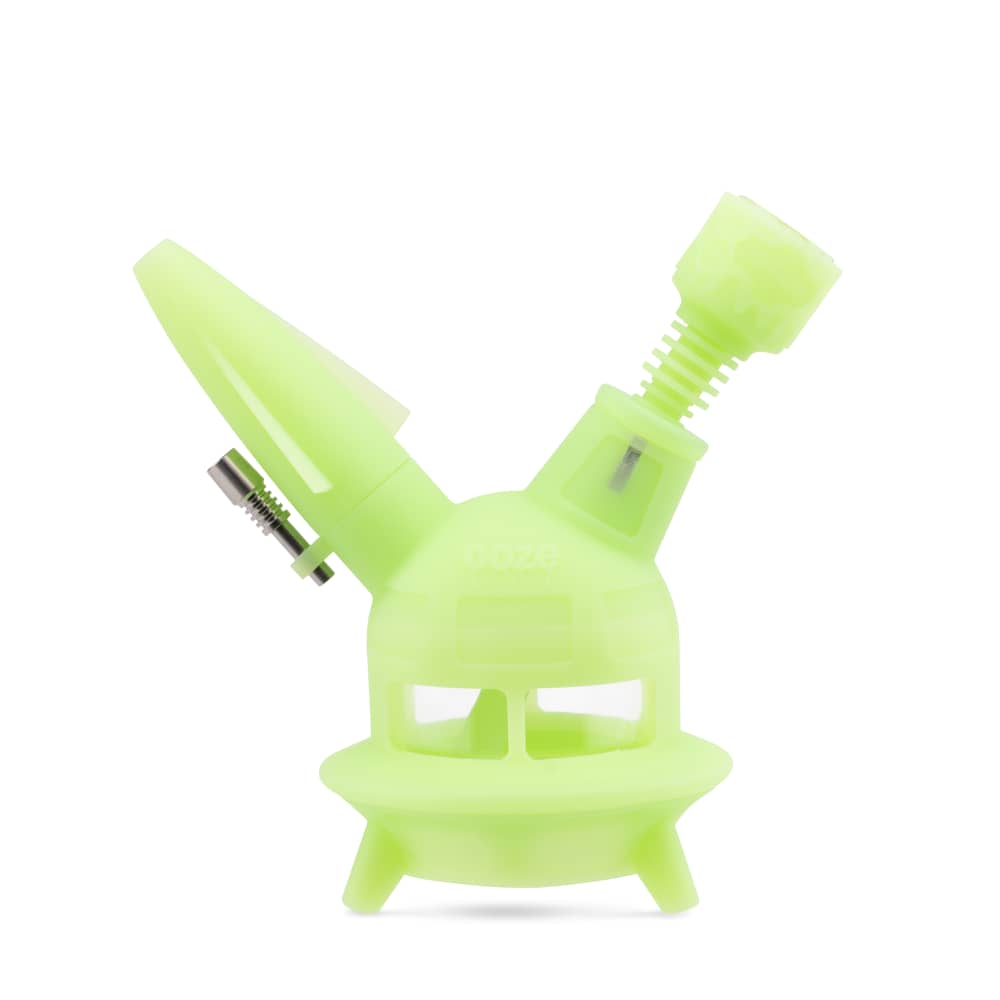 Ooze UFO Silicone Water Pipe - Discreet Smoker