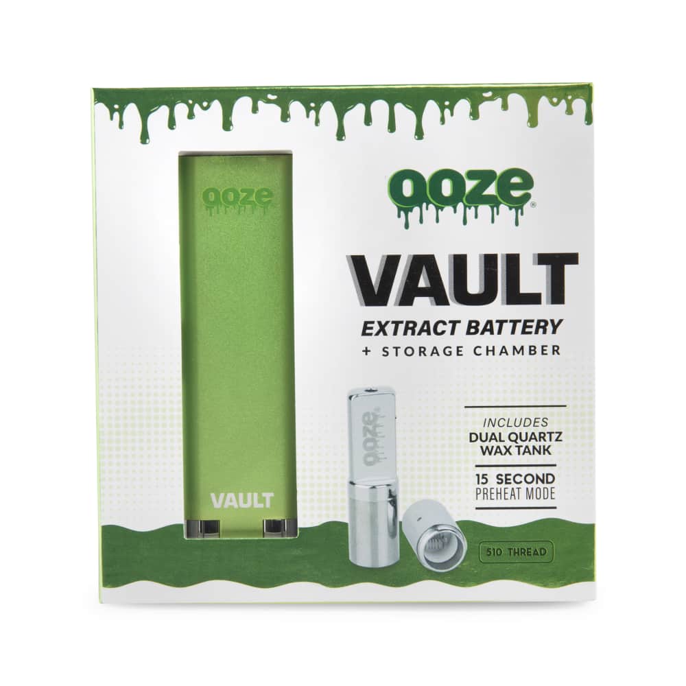 Ooze Vault Extract Battery with Storage Chamber - Discreet Smoker