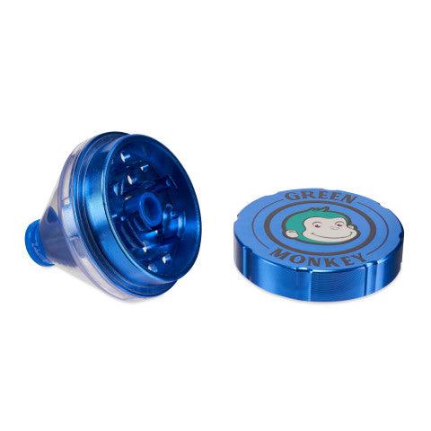 Green Monkey Grinder - Patas 2pc - 50mm - Discreet Smoker