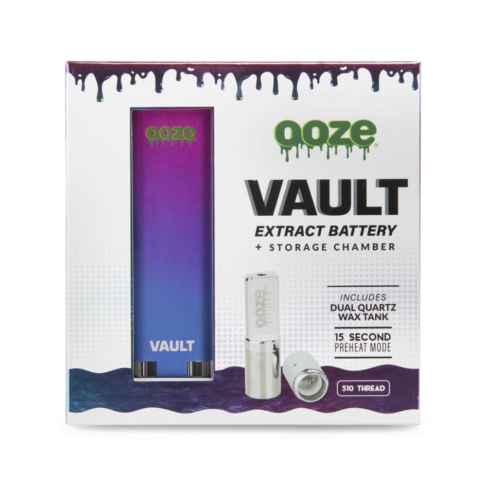 Ooze Vault Extract Battery with Storage Chamber - Discreet Smoker