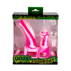 Ooze Steamboat Silicone Bubbler - Discreet Smoker
