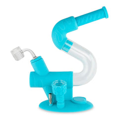 Ooze Swerve Silicone Water Pipe - Discreet Smoker