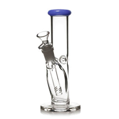 8 INCH COLOR TIP TUBE BONG - Discreet Smoker
