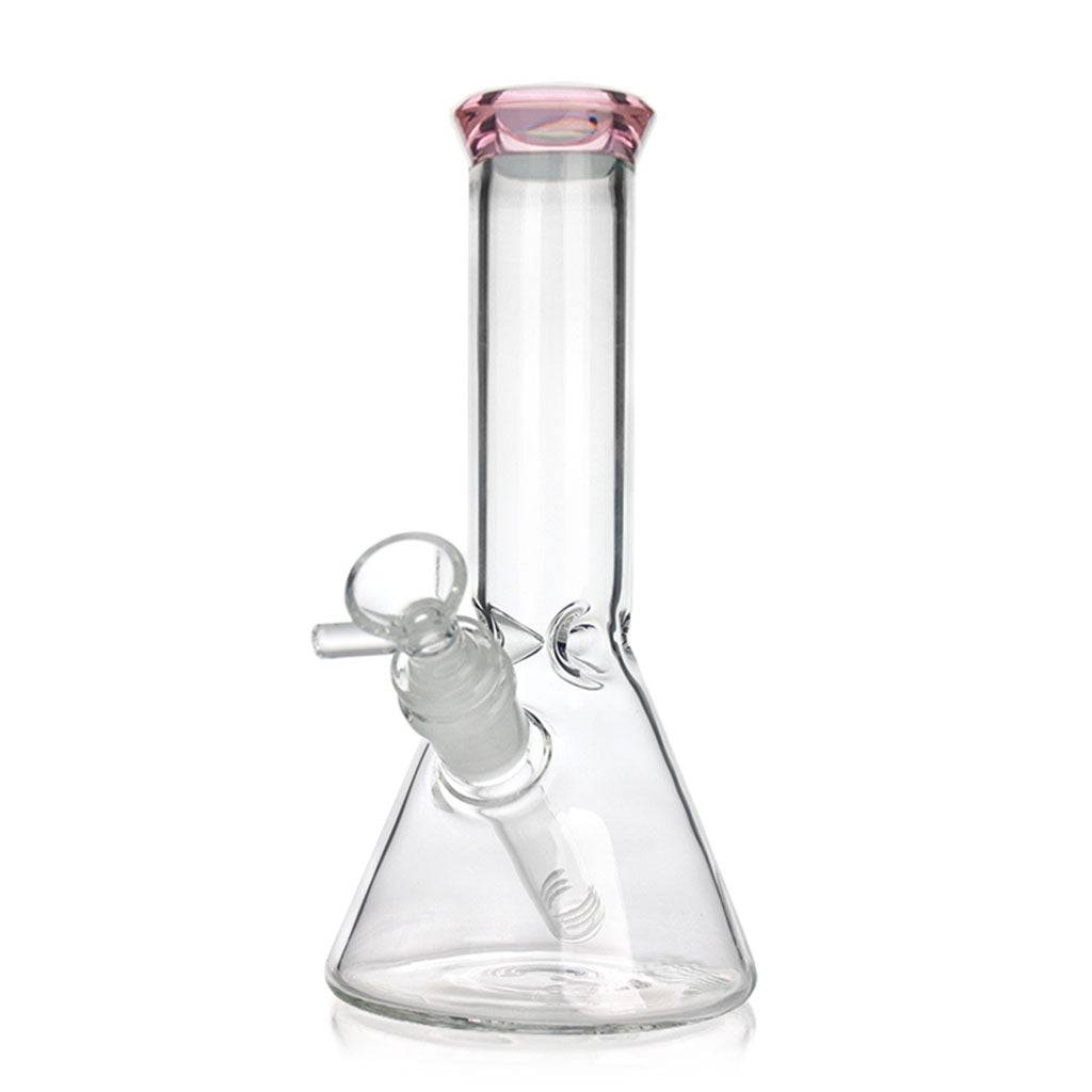8 INCH COLOR TIP BEAKER BONG - Discreet Smoker