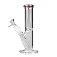8 INCH COLOR TIP TUBE BONG - Discreet Smoker