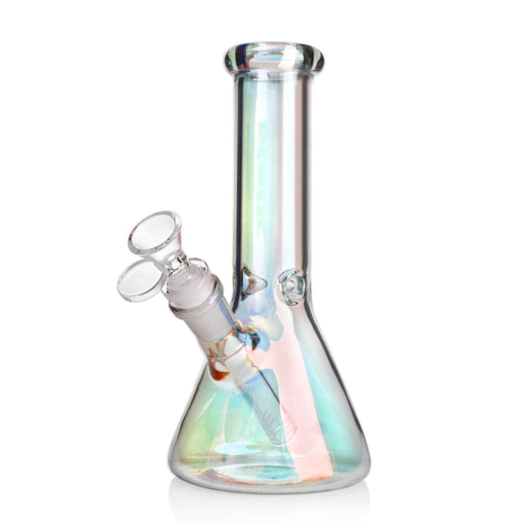 HOLOGRAPHIC BEAKER BONG - Discreet Smoker