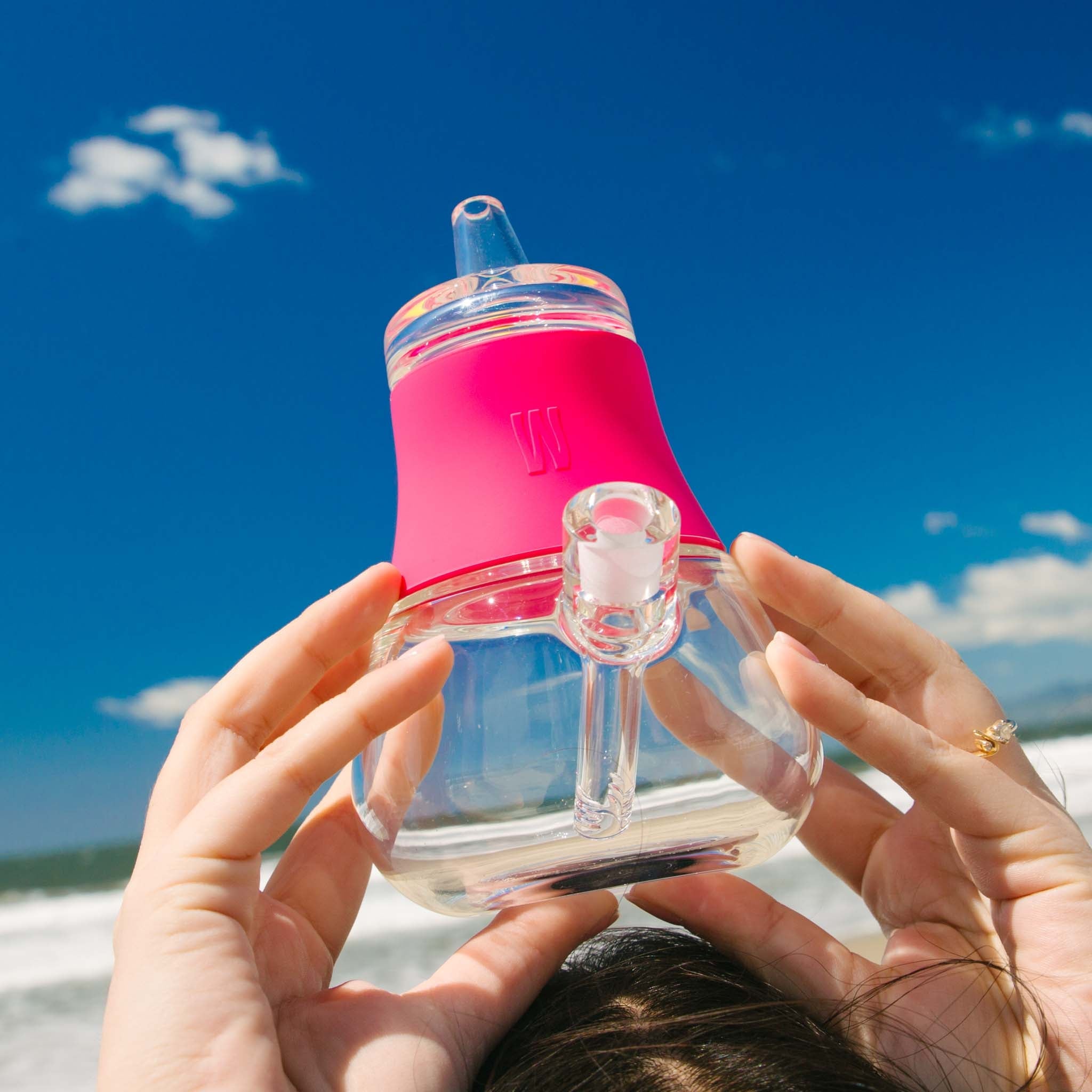 The Bubbler - Hot Pink - Discreet Smoker