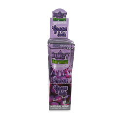 Juicy Jays Terp Enhanced Hemp Wraps 2pk Pouch 25ct POP Display - Discreet Smoker