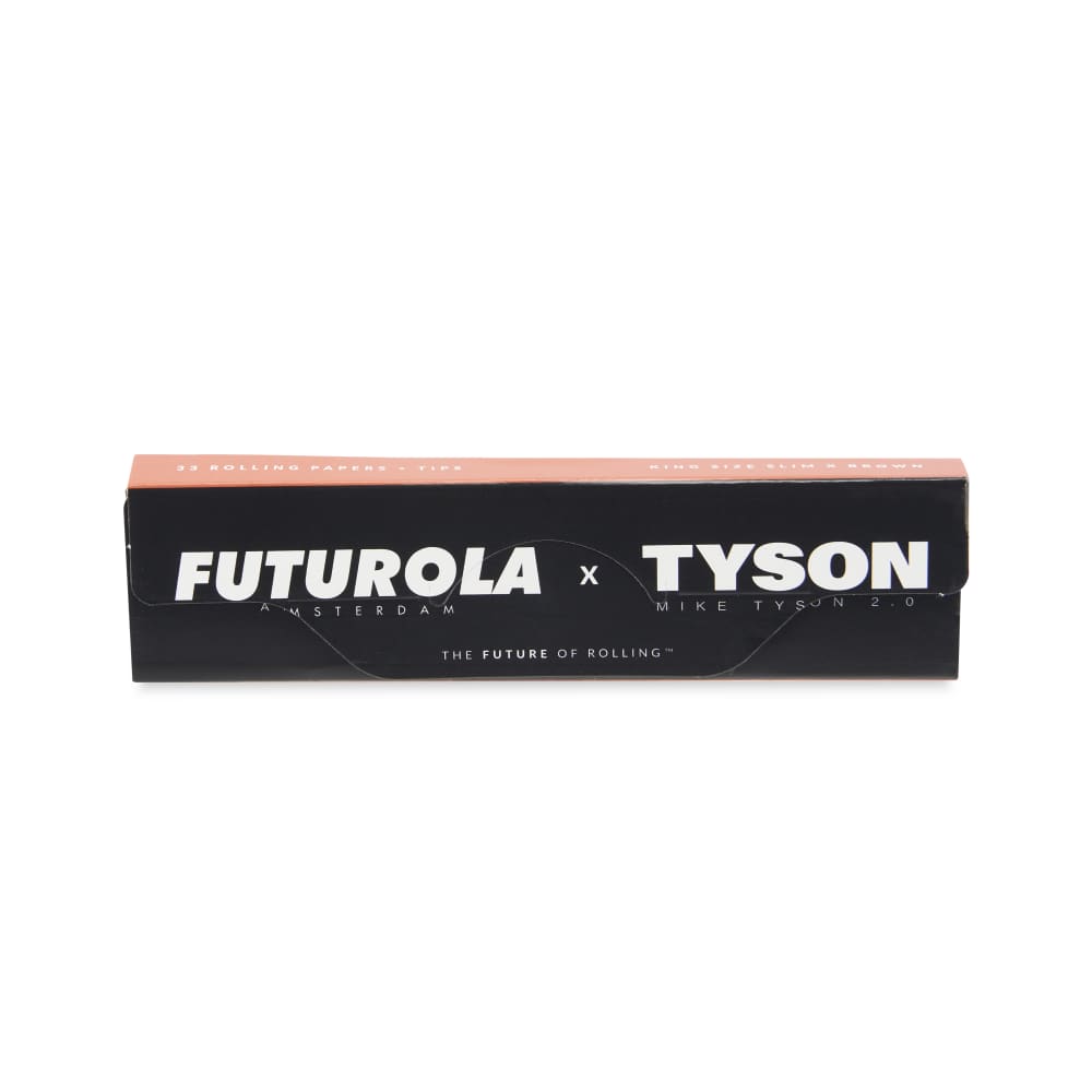 Tyson Ranch x Futurola King Size Slim Rolling Paper Booklet with Filters Version 2.0 – 24ct Display - Discreet Smoker